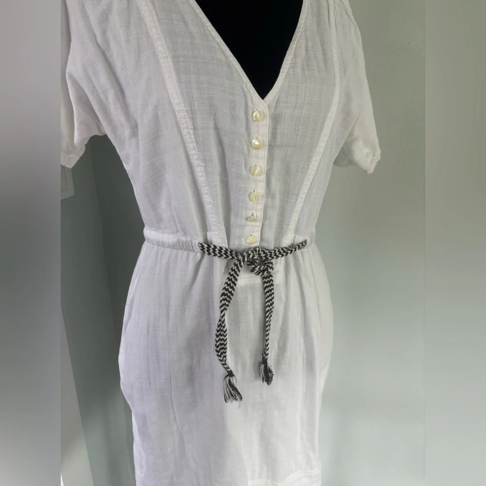 J. Crew cotton dress white size 0